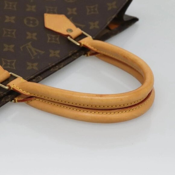 LOUIS VUITTON Monogram Sac Plat Hand Bag M51140 LV Auth 126531 - Picture 7 of 16